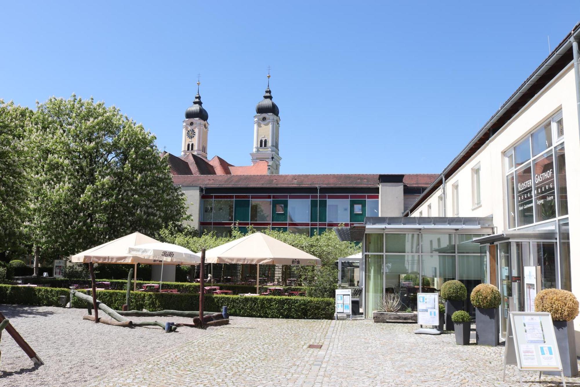 Klostergasthof Roggenburg Buitenkant foto